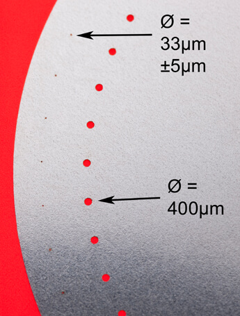 Laser drilling